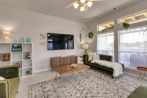 La Porte Home with Balconies Walk to Beach! House in La Porte