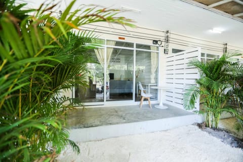 Property building, Garden view