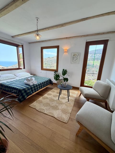 Photo of the whole room, Sea view