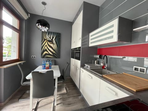 Kitchen or kitchenette, Dining area, stove