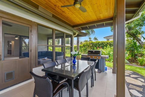 4Br 2Ba Newly Furnished Princeville Home, AC, Pool, Tennis House in Princeville