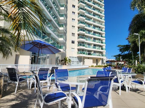 Property building, Pool view, Swimming pool, sunbed