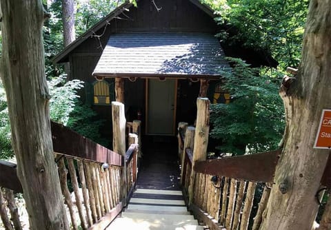 Chateau Treehouse #11 @ Oak Crest Cottages and Treehouses Apartment in Eureka Springs
