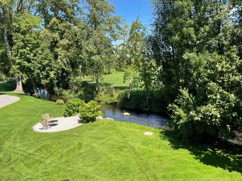 Natural landscape, Garden, River view