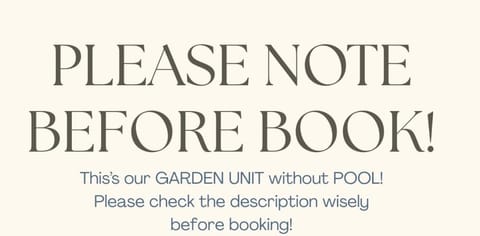 The Backyard Living Villa in Kediri