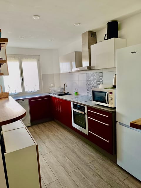 dishwasher, oven, stove, toaster