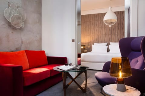 Living room, Seating area, Bedroom