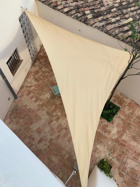 Property building, Patio, Day