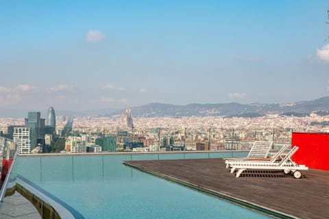Natural landscape, City view, Pool view, Swimming pool