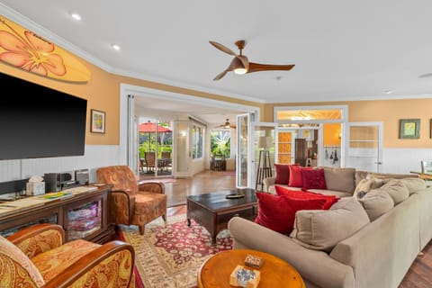 1730 Kaleka 4 Bed Poipu House, Guest House walk to Beach House in Poipu