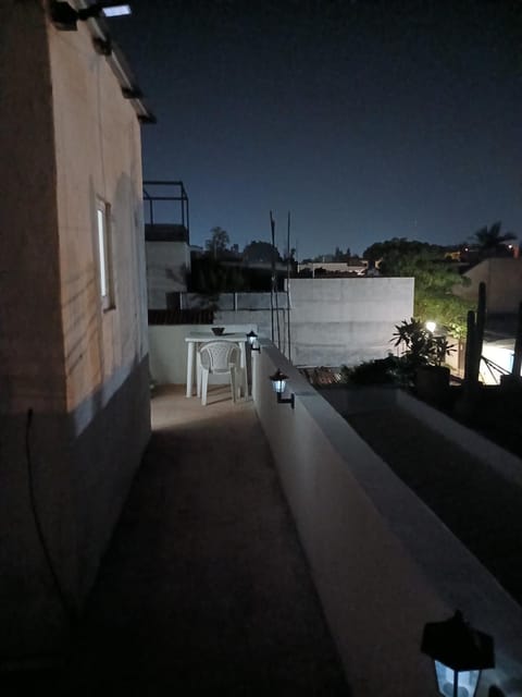 Night, View (from property/room), Balcony/Terrace