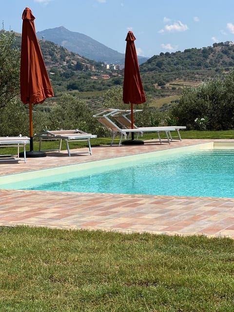 Natural landscape, Mountain view, Pool view, sunbed