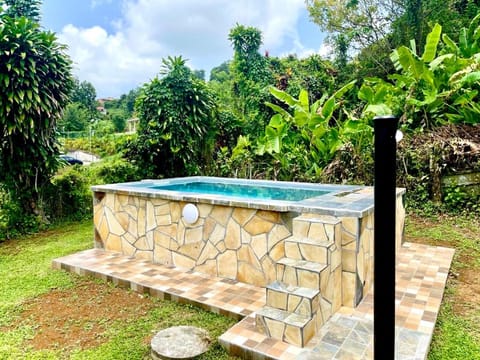 Day, Natural landscape, Garden, Garden view, Pool view, Swimming pool