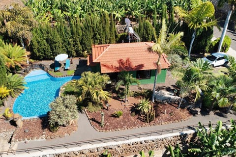 Property building, Living room, Swimming pool