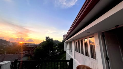 Property building, Day, View (from property/room), Balcony/Terrace, Sunset