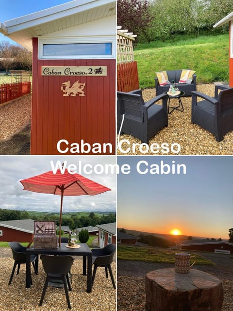 Caban Croeso-The Welcome Cabin, Holiday let, near Mansion House Llansteffan Cabin in Llansteffan