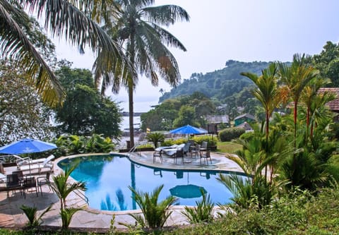 Garden view, Pool view, Sea view, Swimming pool