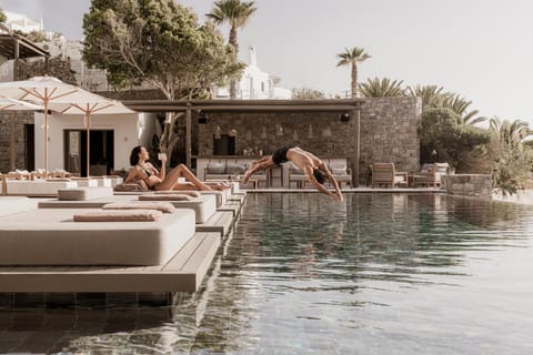 Day, Guests, Pool view, Swimming pool, group of guests, sunbed