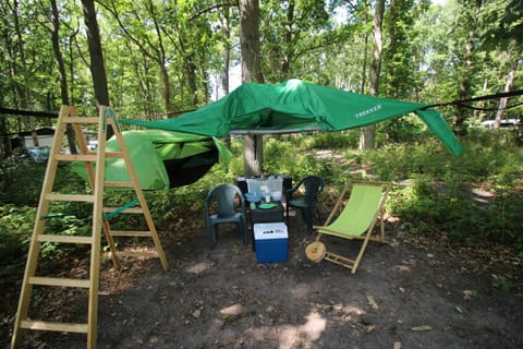 Baumzeltdorf OSTSEEBREEZE direkt am Strand Campground/ 
RV Resort in Mecklenburg-Vorpommern, Germany