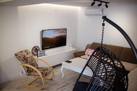 TV and multimedia, Living room, Seating area, air conditioner