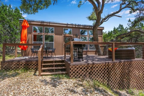 Martha at the Bend House in Wimberley