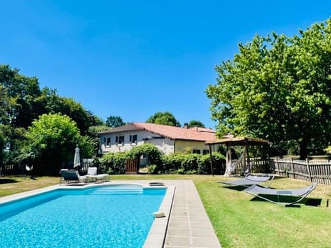 Pool view, Swimming pool, sunbed