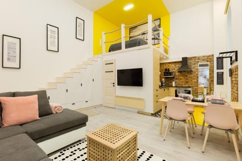 Living room, Seating area, Dining area, Bedroom