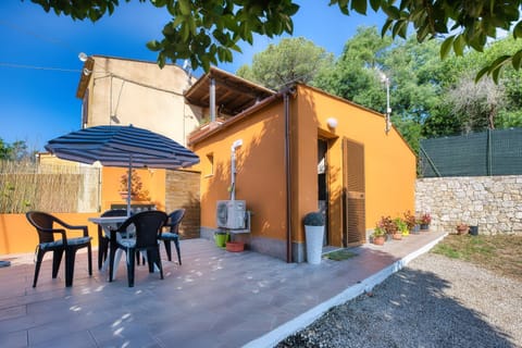 Property building, Patio