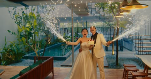 People, group of guests, wedding