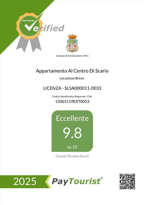 Appartamento al centro di Scario Apartment in Basilicata