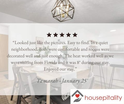 Housepitality - Electric Ave - 3 BDR and Hot Tub House in Westerville