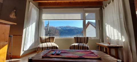 Bird's eye view, Living room, Mountain view, Quiet street view