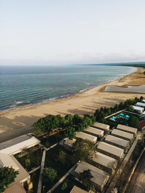 Natural landscape, Bird's eye view, Beach, Sea view