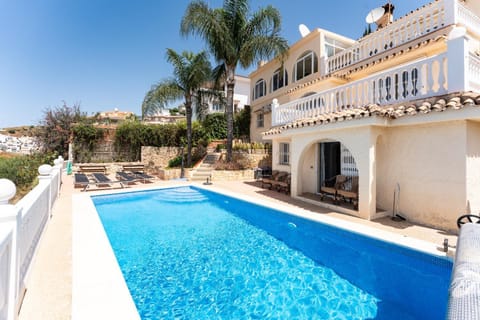 Property building, Living room, Swimming pool