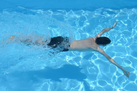 Pool view, Swimming pool