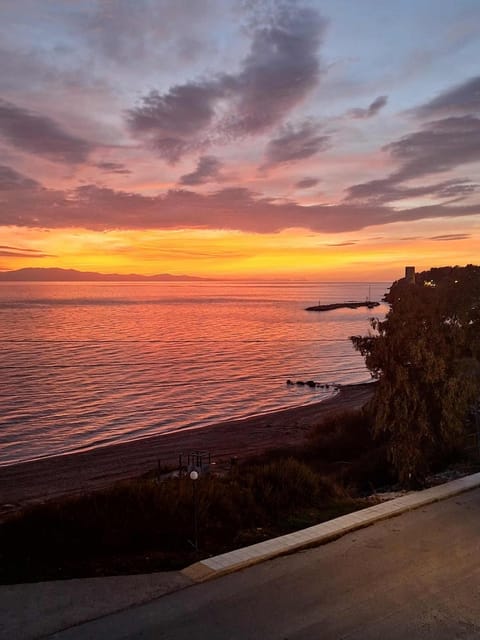 Natural landscape, Beach, Sea view, Sunrise