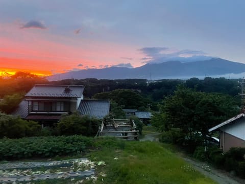 Mountain view, Sunset
