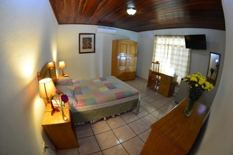 Staff, Bed, Garden view