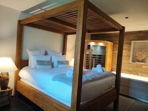 Sauna, Spa and wellness centre/facilities, Bedroom