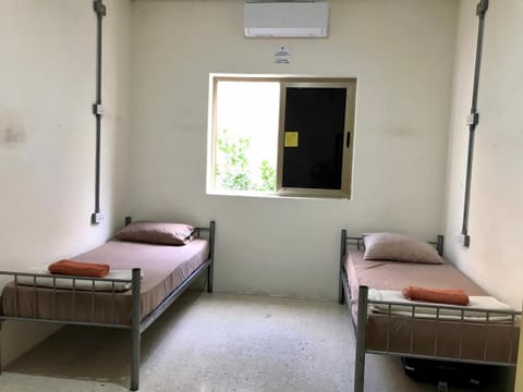 Photo of the whole room, Bedroom, air conditioner