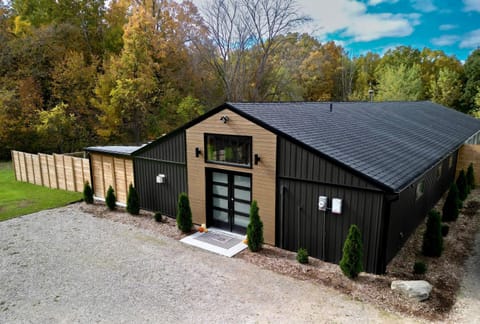 Property building, Day, Garden, Autumn, Garden view