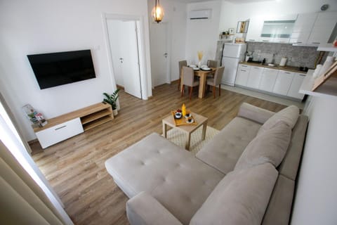 Communal lounge/ TV room, TV and multimedia, Kitchen or kitchenette, Living room, Seating area, Dining area, Evening entertainment, oven, air conditioner