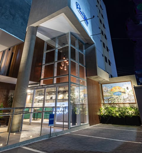 Property building, Night