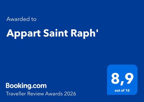 Appart Saint Raph' Apartment in Saint-Raphael