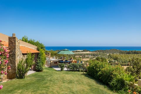Natural landscape, Garden, Sea view