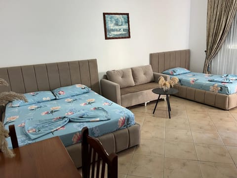 Bed, Living room, Bedroom