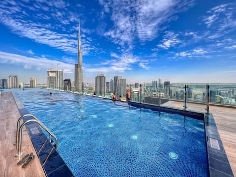 Day, City view, Swimming pool
