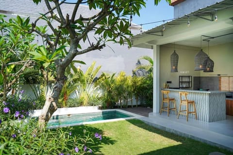 Natural landscape, Garden, Pool view, Swimming pool