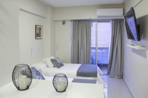 Bed, TV and multimedia, Bedroom, air conditioner