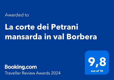 La corte dei Petrani mansarda in val Borbera Apartment in Liguria